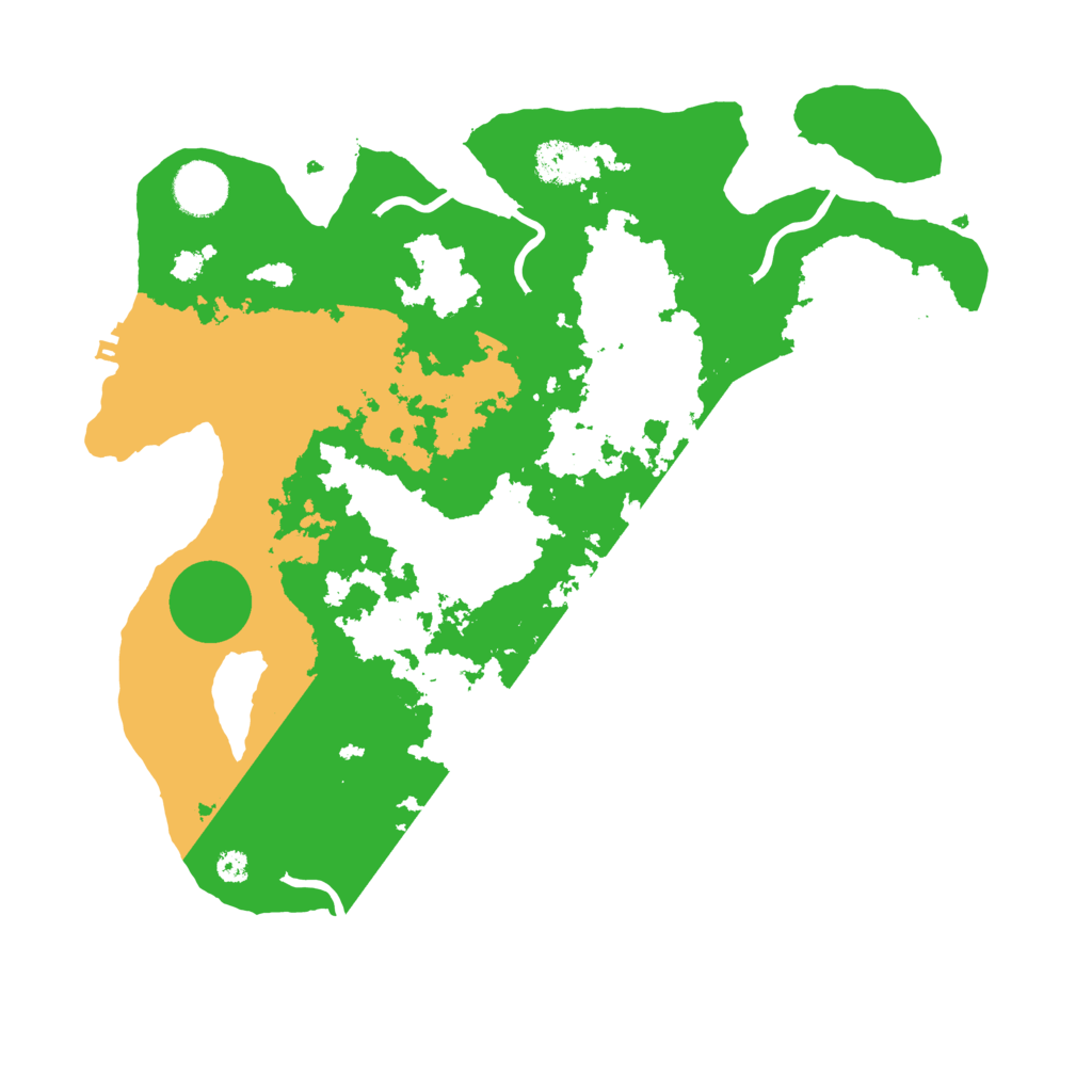 Biome Rust Map: Procedural Map, Size: 3500, Seed: 1913230918