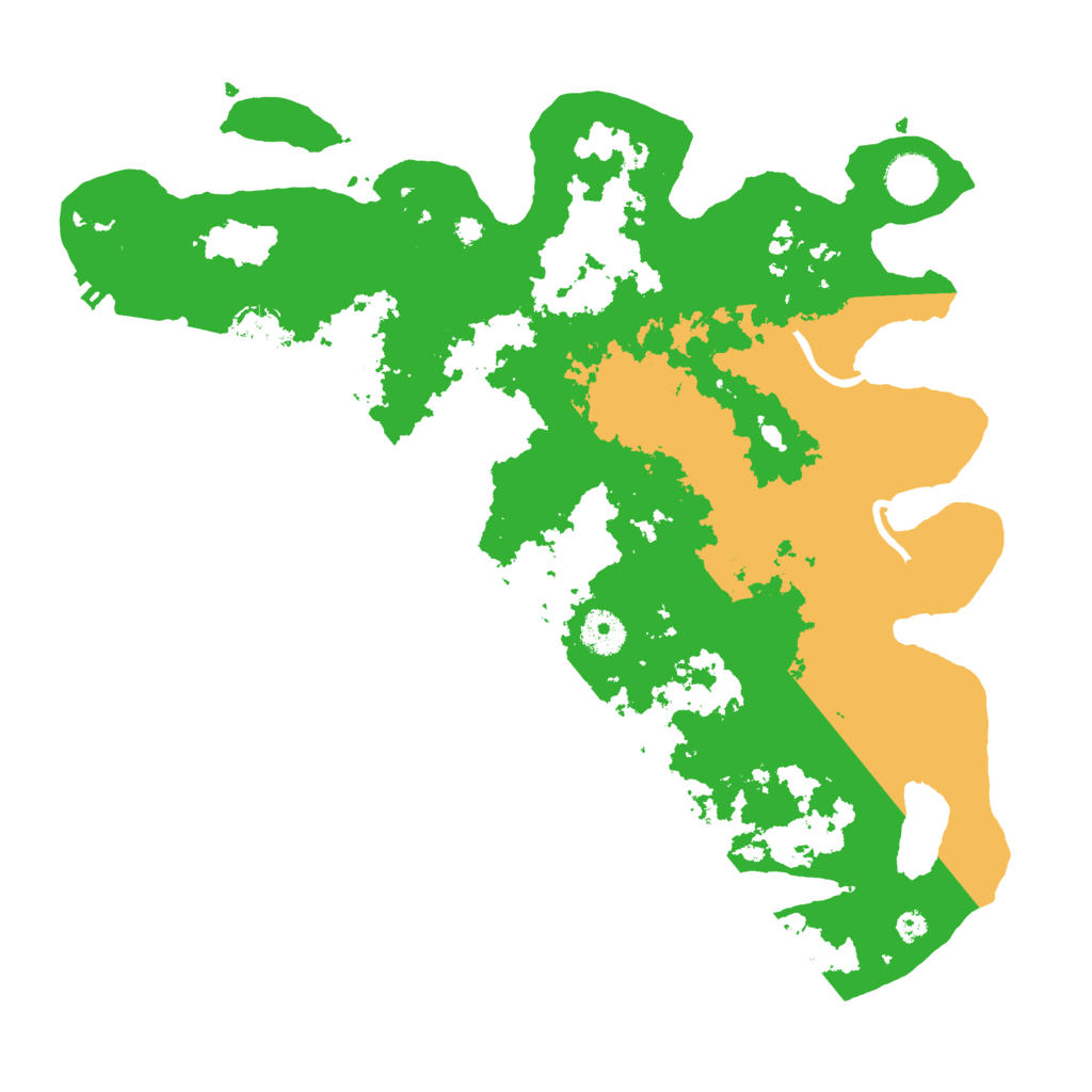 Biome Rust Map: Procedural Map, Size: 3720, Seed: 1360881105