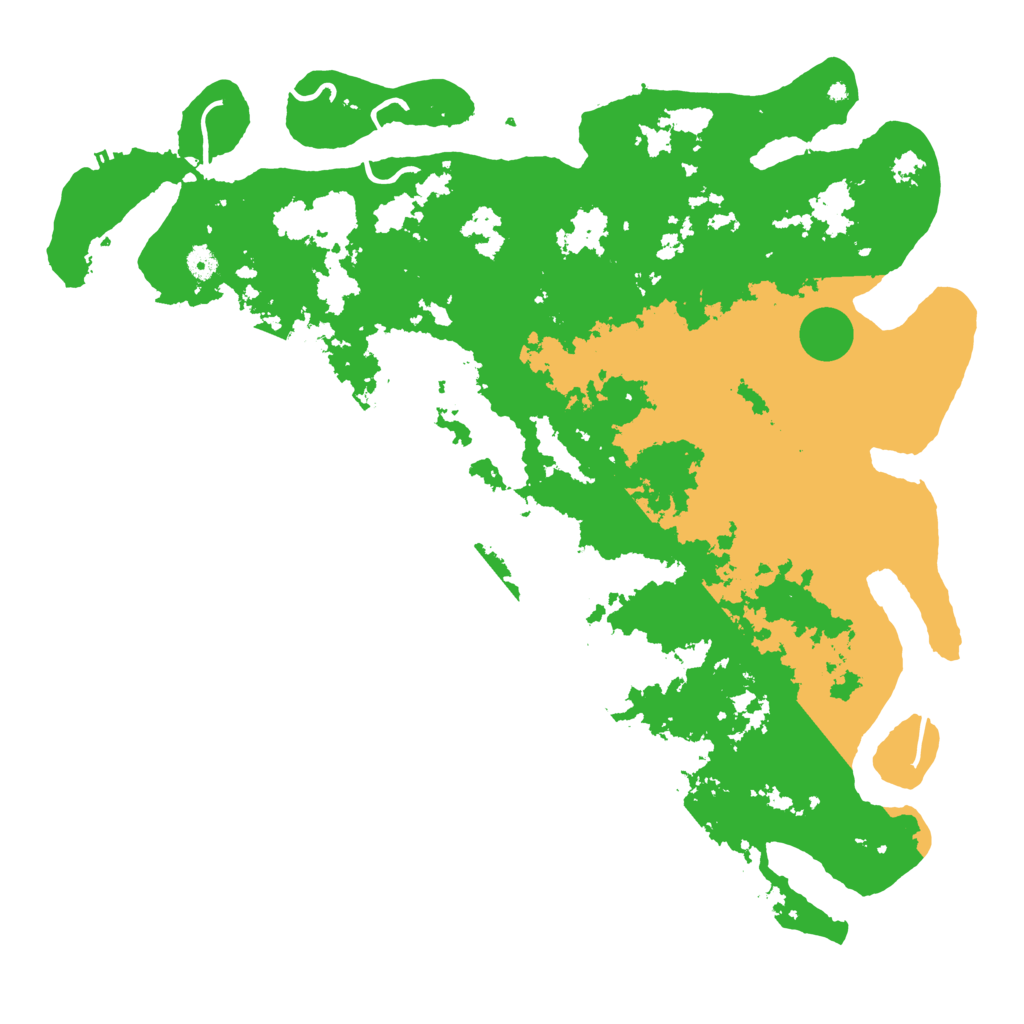 Biome Rust Map: Procedural Map, Size: 5000, Seed: 1360881105