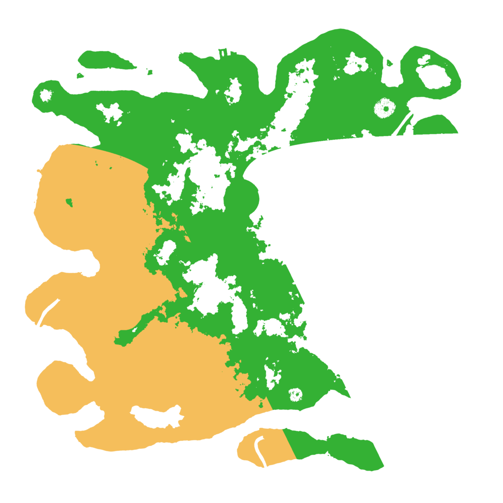 Biome Rust Map: Procedural Map, Size: 3800, Seed: 36224343