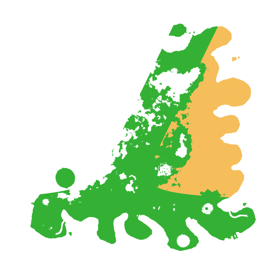 Biome Rust Map: Procedural Map, Size: 3700, Seed: 44950030