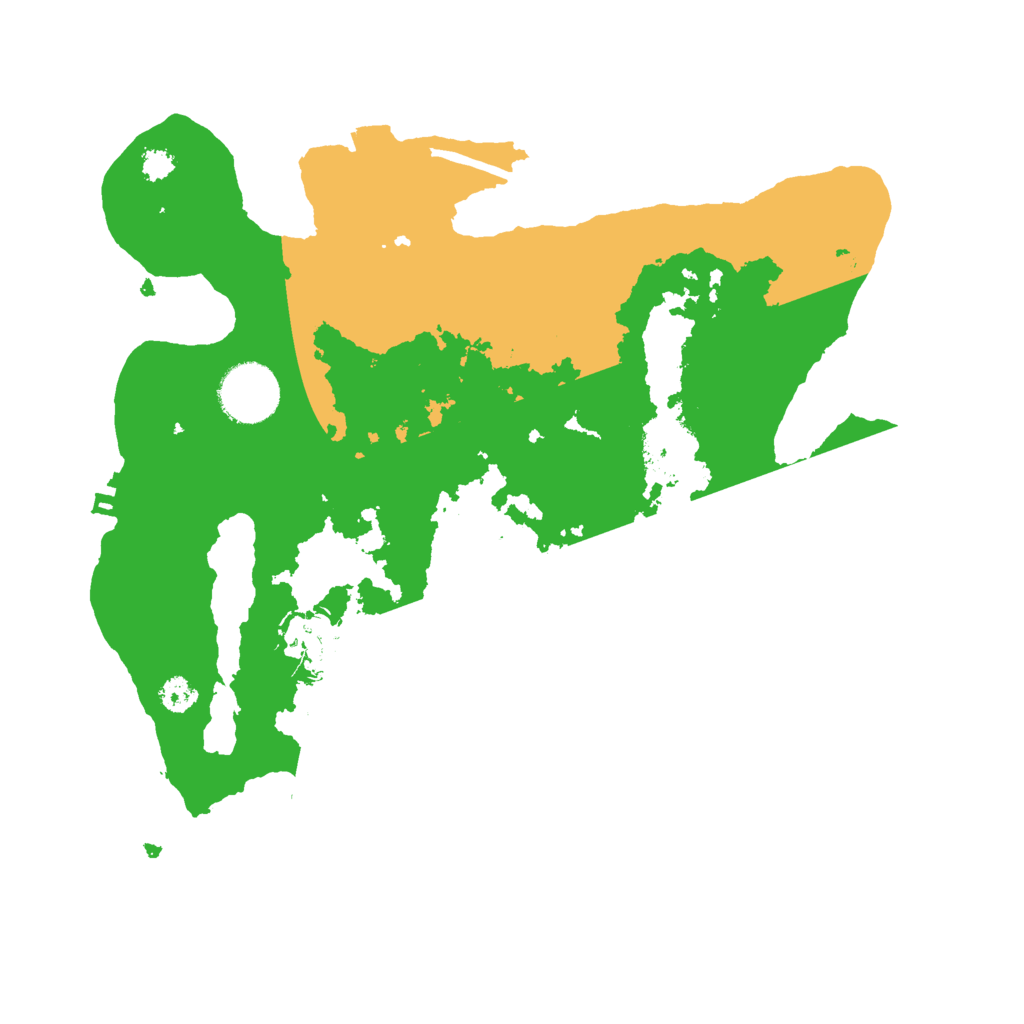 Biome Rust Map: Procedural Map, Size: 3000, Seed: 21968223