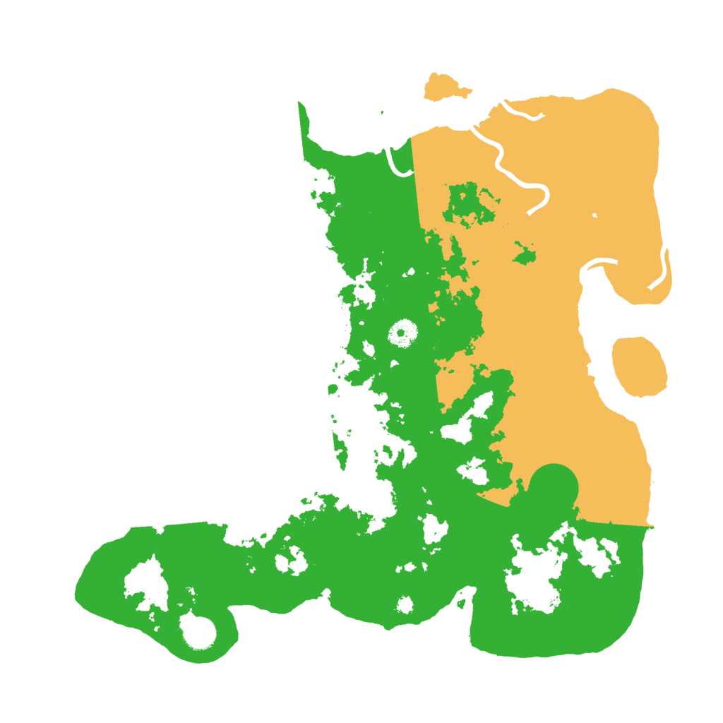 Biome Rust Map: Procedural Map, Size: 3850, Seed: 53834212