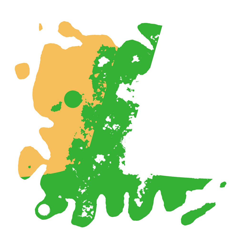 Biome Rust Map: Barren, Size: 3700, Seed: 79600368