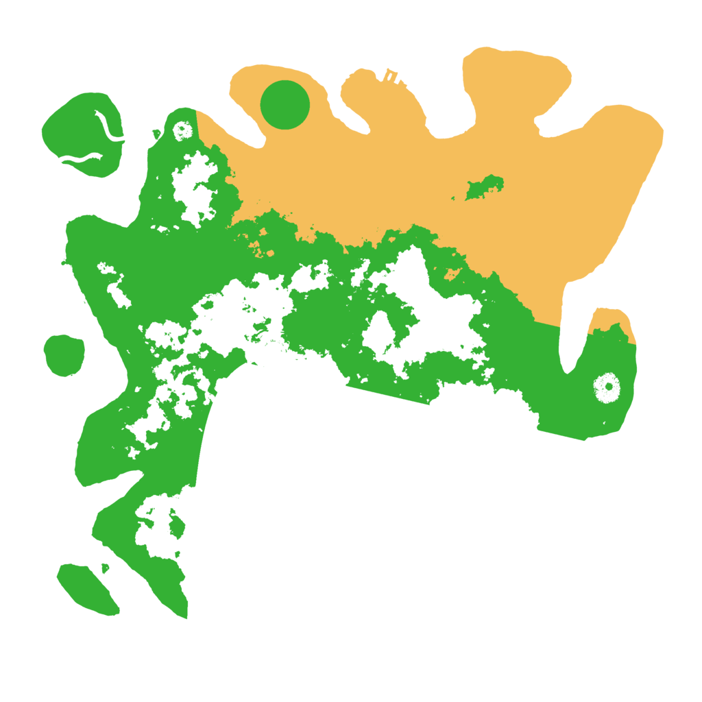 Biome Rust Map: Procedural Map, Size: 3750, Seed: 22168068