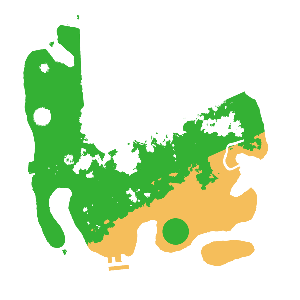 Biome Rust Map: Procedural Map, Size: 3000, Seed: 562685735