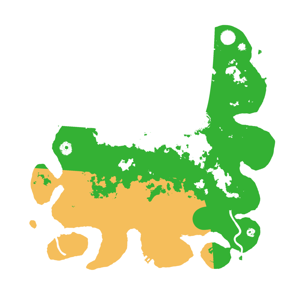 Biome Rust Map: Procedural Map, Size: 3500, Seed: 987465461