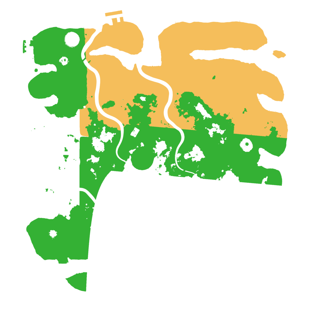 Biome Rust Map: Procedural Map, Size: 3750, Seed: 707560493