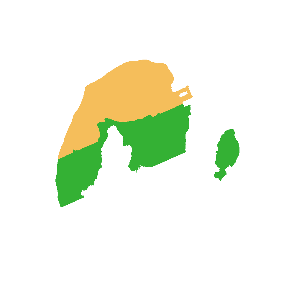 Biome Rust Map: Procedural Map, Size: 1440, Seed: 135434