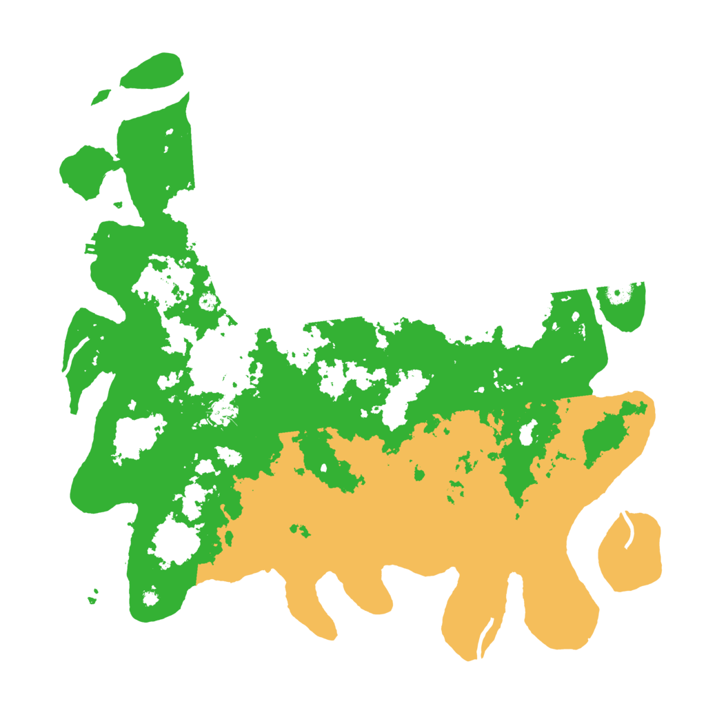 Biome Rust Map: Procedural Map, Size: 4300, Seed: 140288545