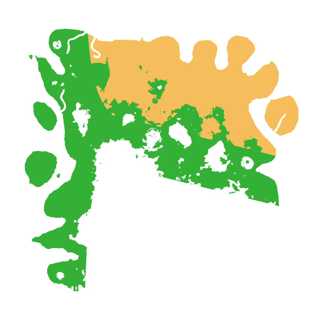 Biome Rust Map: Procedural Map, Size: 3800, Seed: 28322354