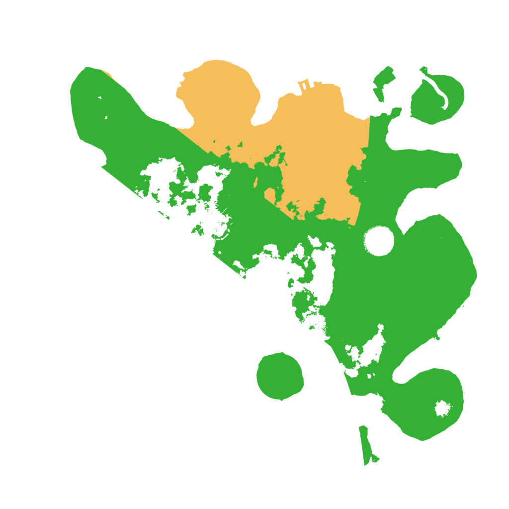 Biome Rust Map: Procedural Map, Size: 3000, Seed: 2456965