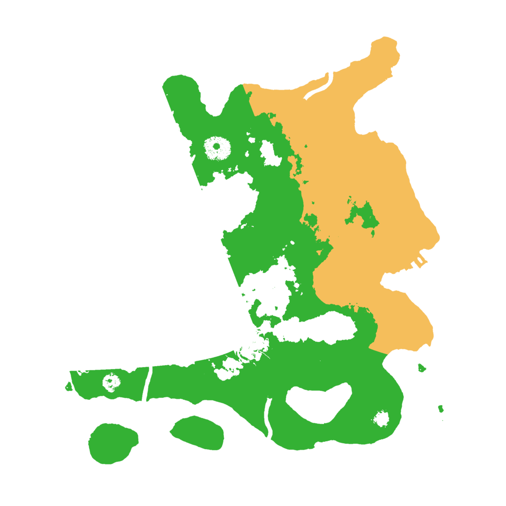 Biome Rust Map: Procedural Map, Size: 3000, Seed: 1546937998