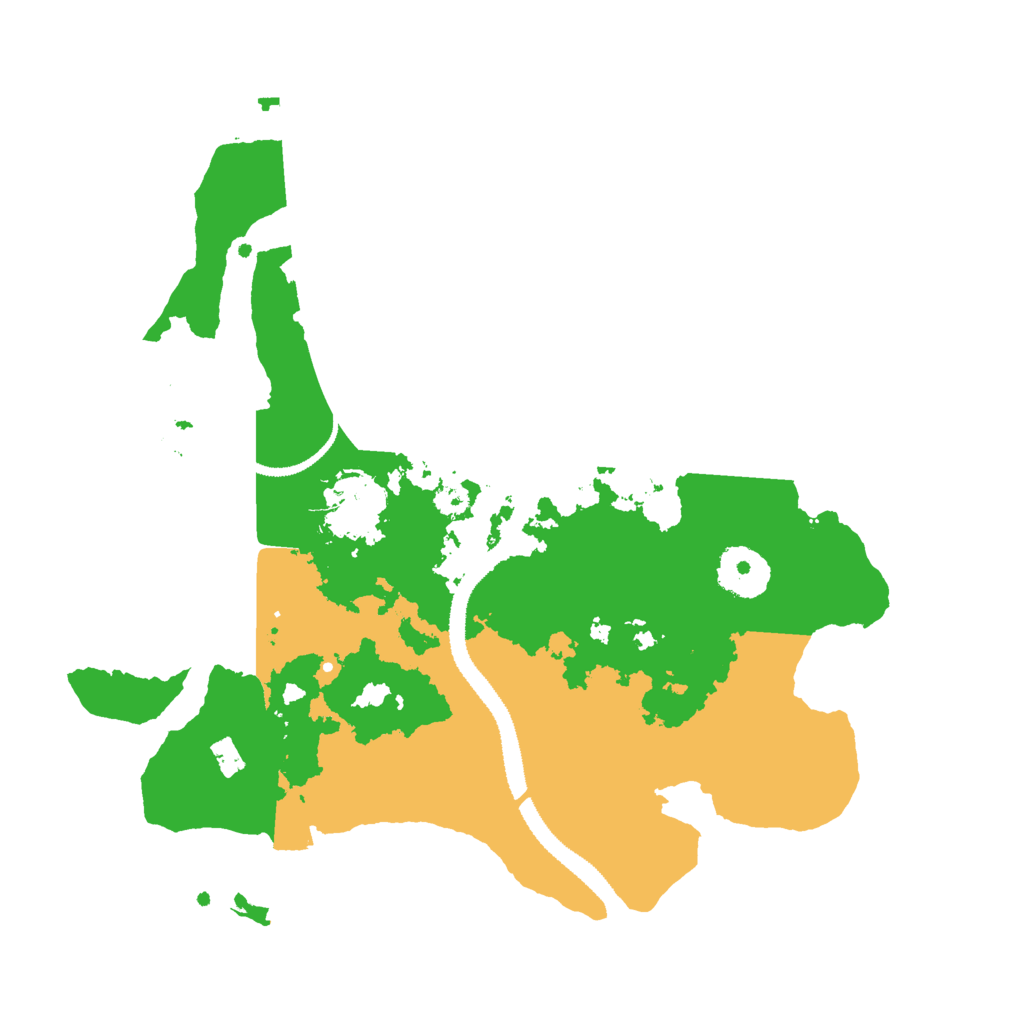 Biome Rust Map: Procedural Map, Size: 3000, Seed: 2137299169