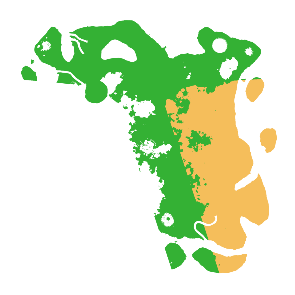 Biome Rust Map: Procedural Map, Size: 3500, Seed: 1259815486