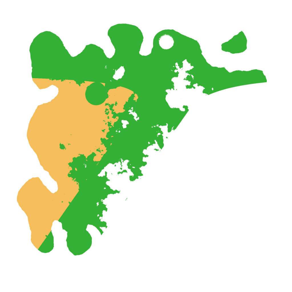 Biome Rust Map: Barren, Size: 3550, Seed: 42649825