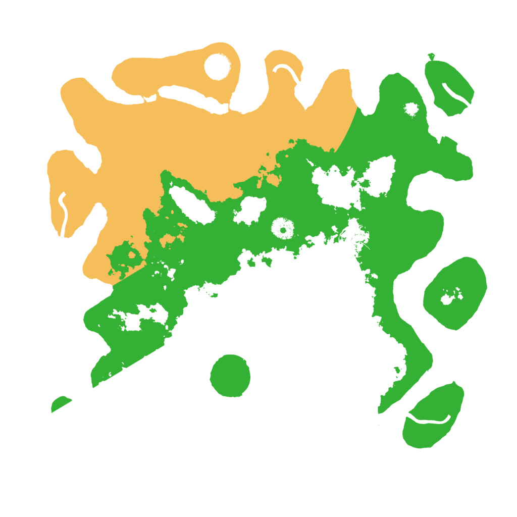 Biome Rust Map: Procedural Map, Size: 3500, Seed: 847123426