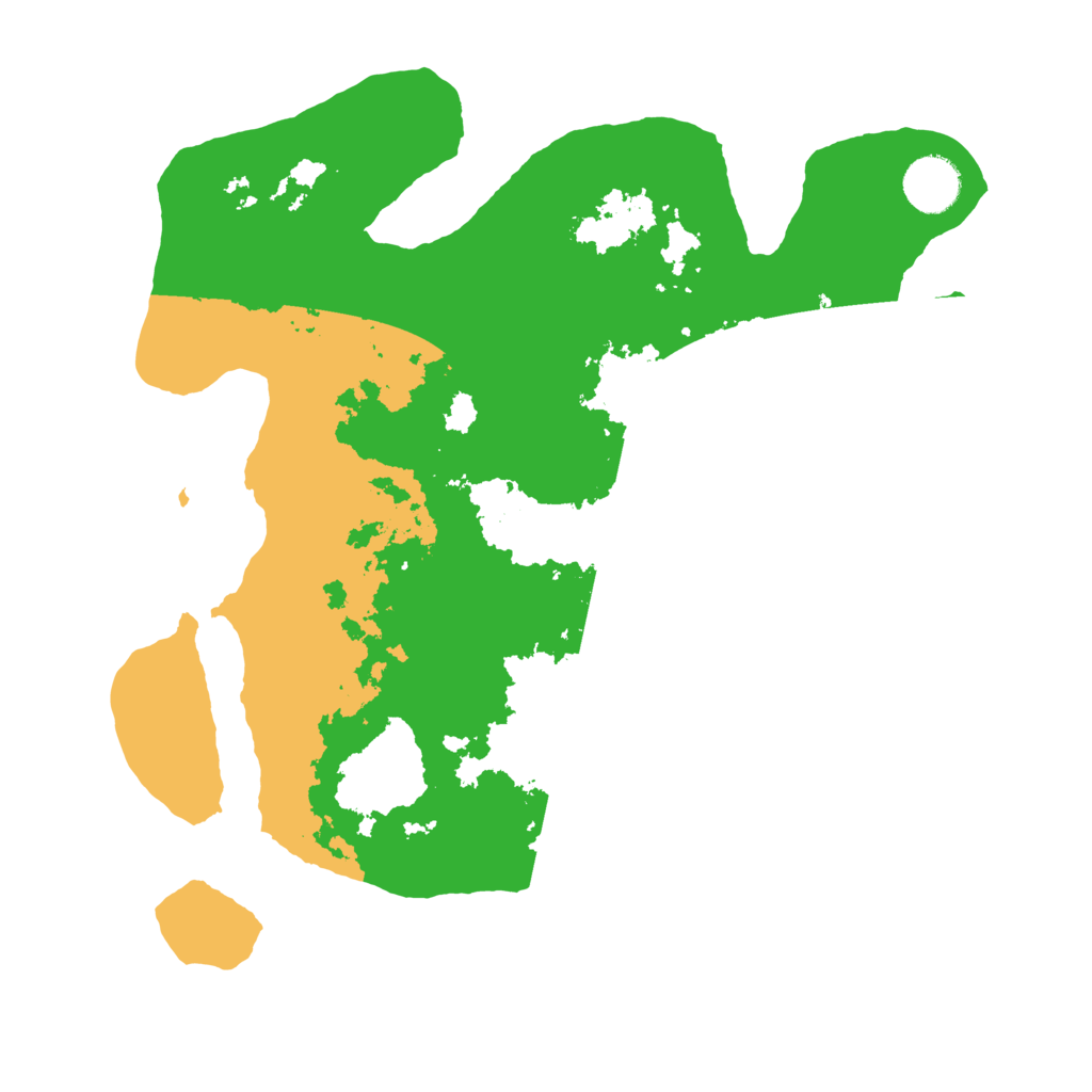 Biome Rust Map: Barren, Size: 3400, Seed: 15924114