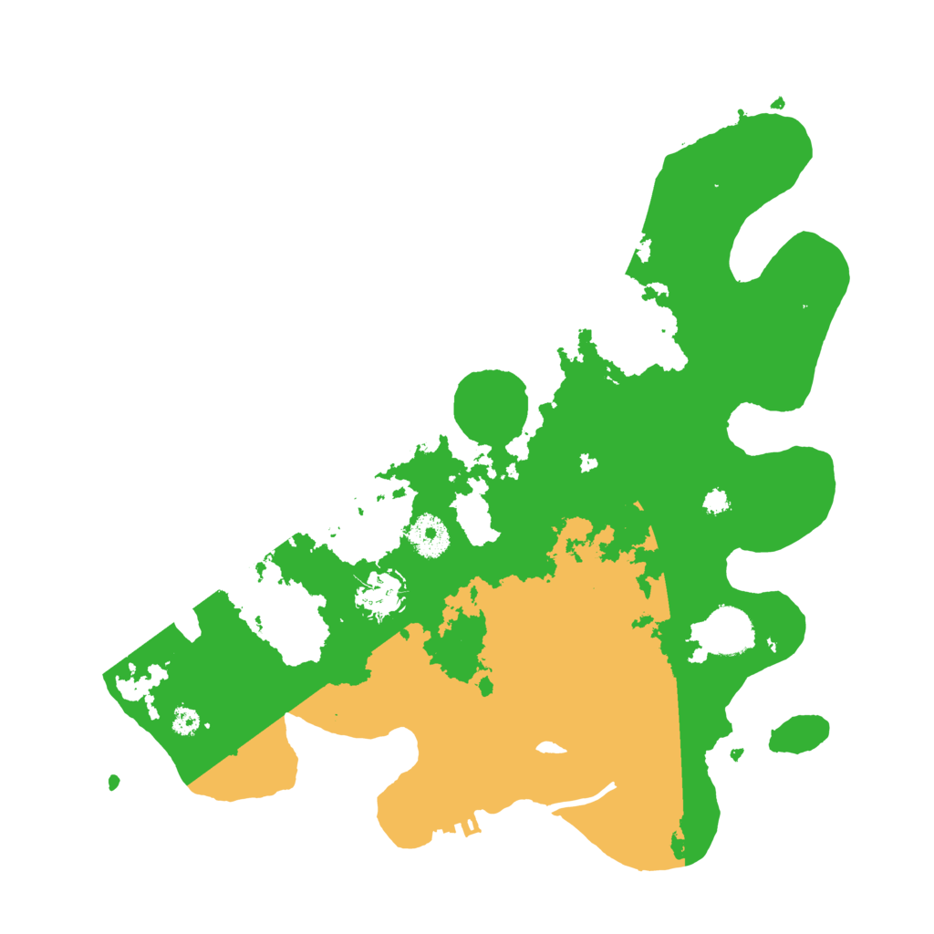 Biome Rust Map: Procedural Map, Size: 3400, Seed: 60489700