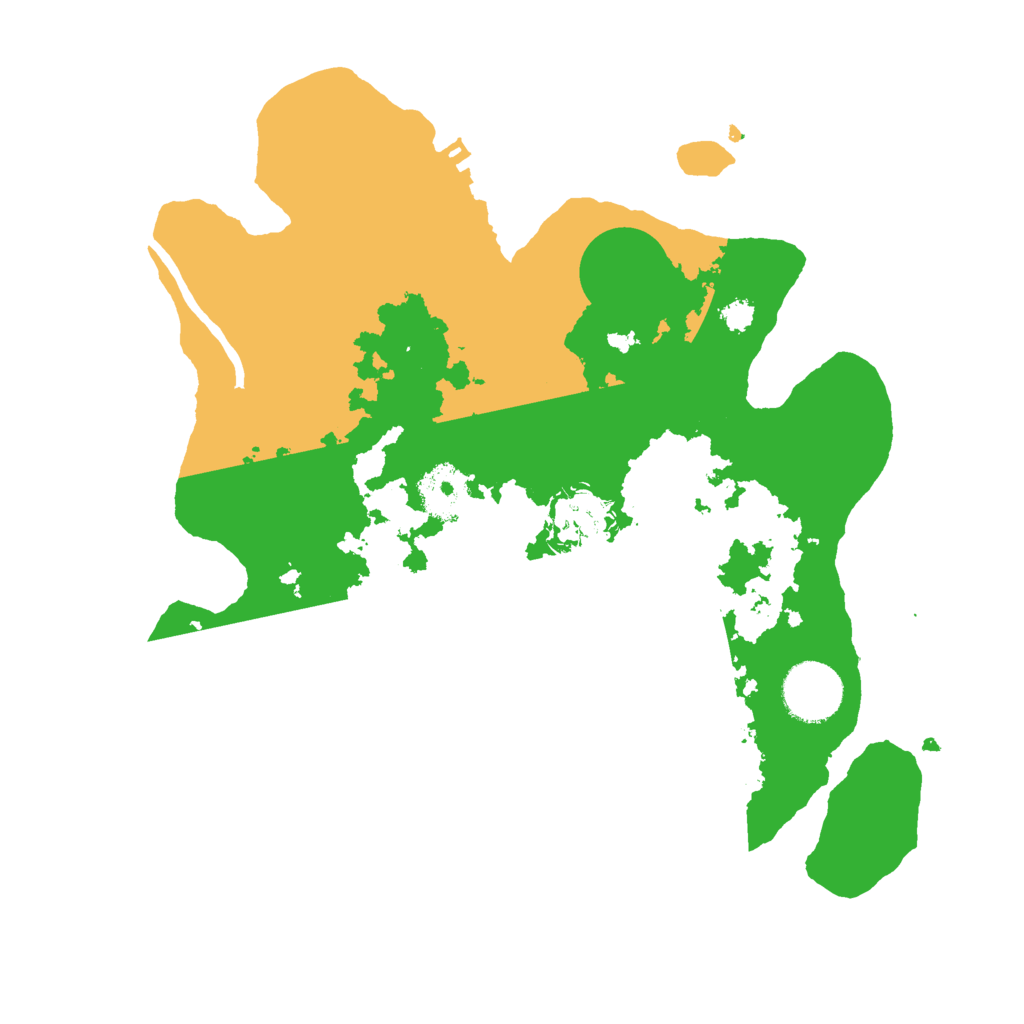 Biome Rust Map: Procedural Map, Size: 3000, Seed: 2221