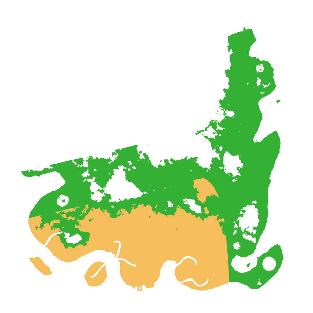 Biome Rust Map: Procedural Map, Size: 4000, Seed: 5872975