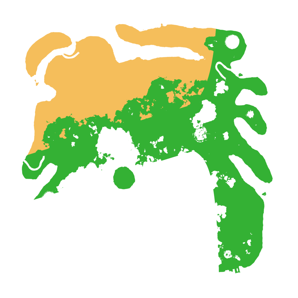 Biome Rust Map: Procedural Map, Size: 3750, Seed: 74920145