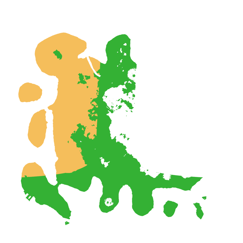 Biome Rust Map: Procedural Map, Size: 3000, Seed: 1364280422