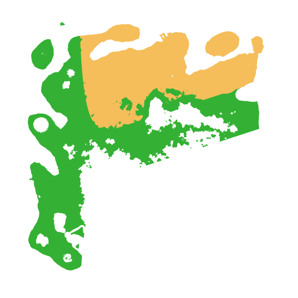 Biome Rust Map: Procedural Map, Size: 3500, Seed: 1178661106