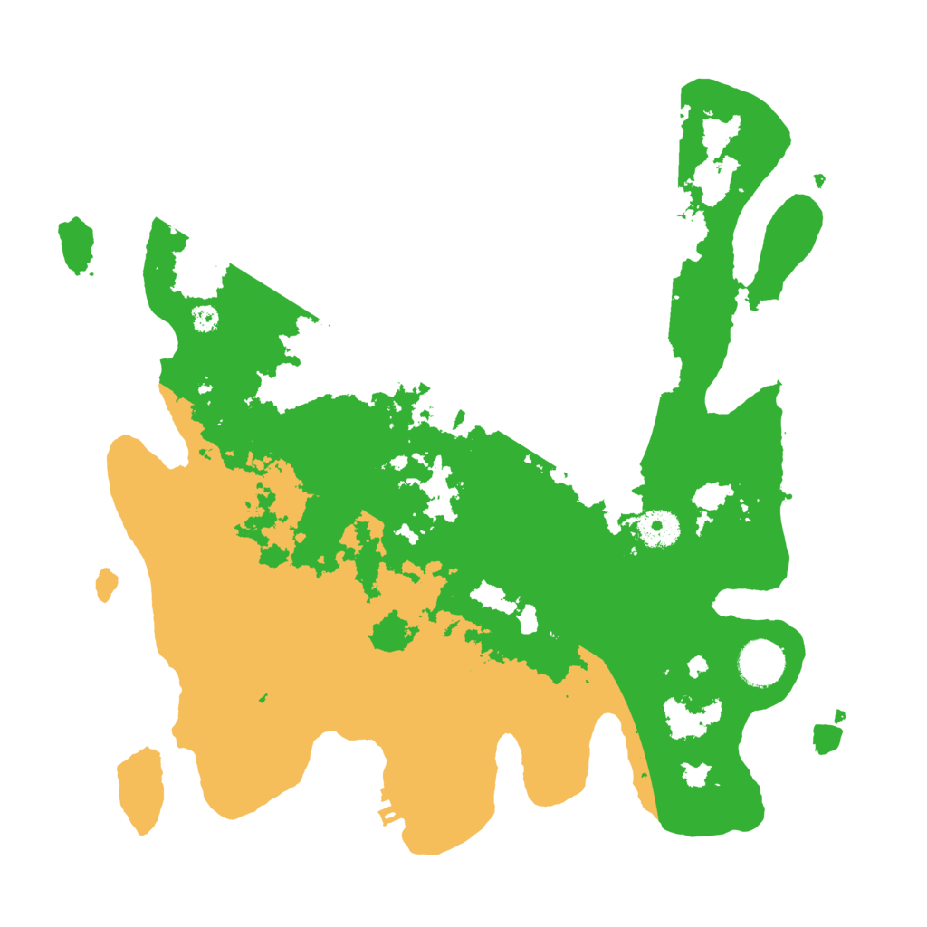 Biome Rust Map: Procedural Map, Size: 3500, Seed: 409013805