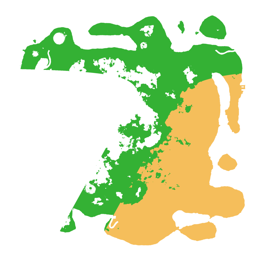 Biome Rust Map: Procedural Map, Size: 3950, Seed: 95468051