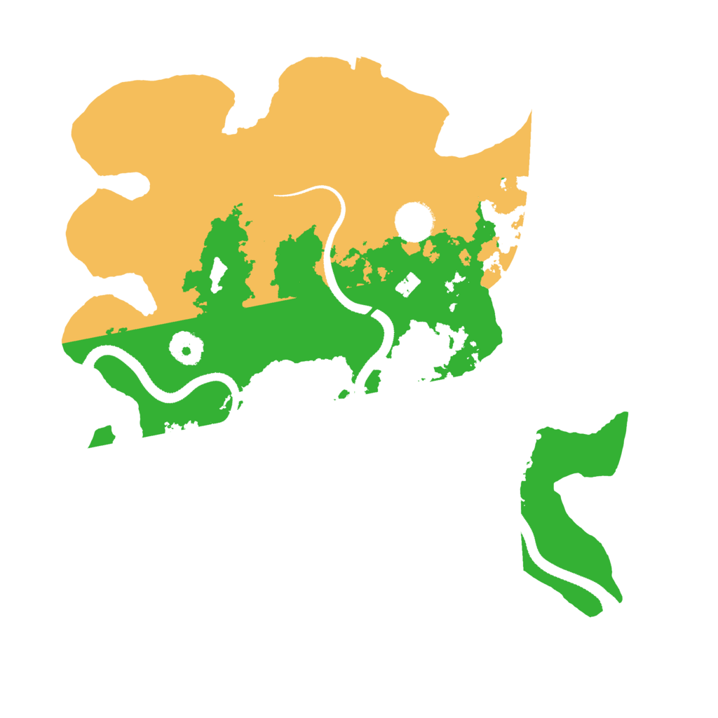 Biome Rust Map: Procedural Map, Size: 3250, Seed: 1024156550