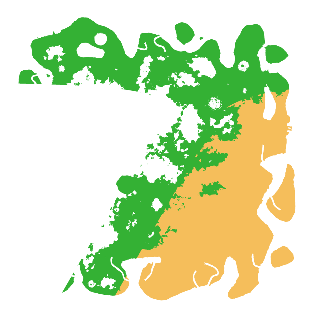 Biome Rust Map: Procedural Map, Size: 4500, Seed: 276598830
