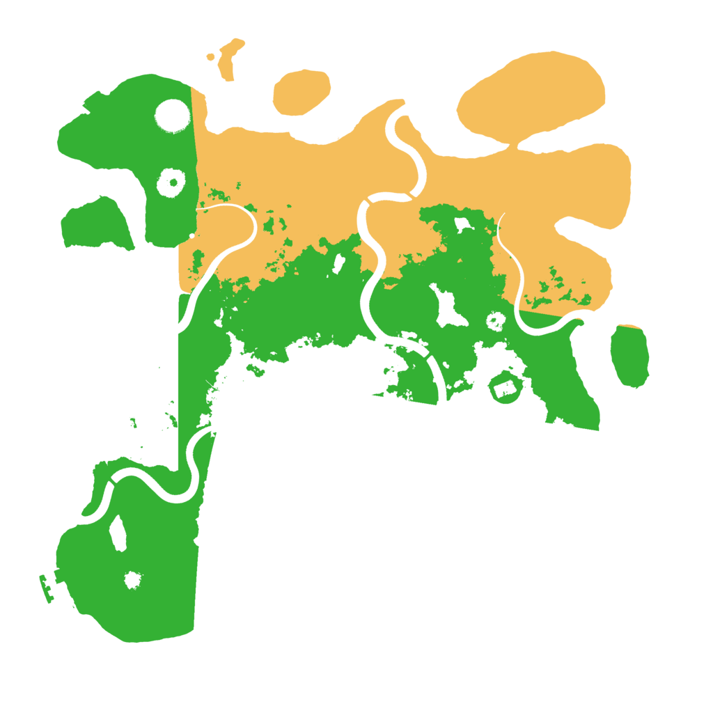 Biome Rust Map: Procedural Map, Size: 3750, Seed: 253619011