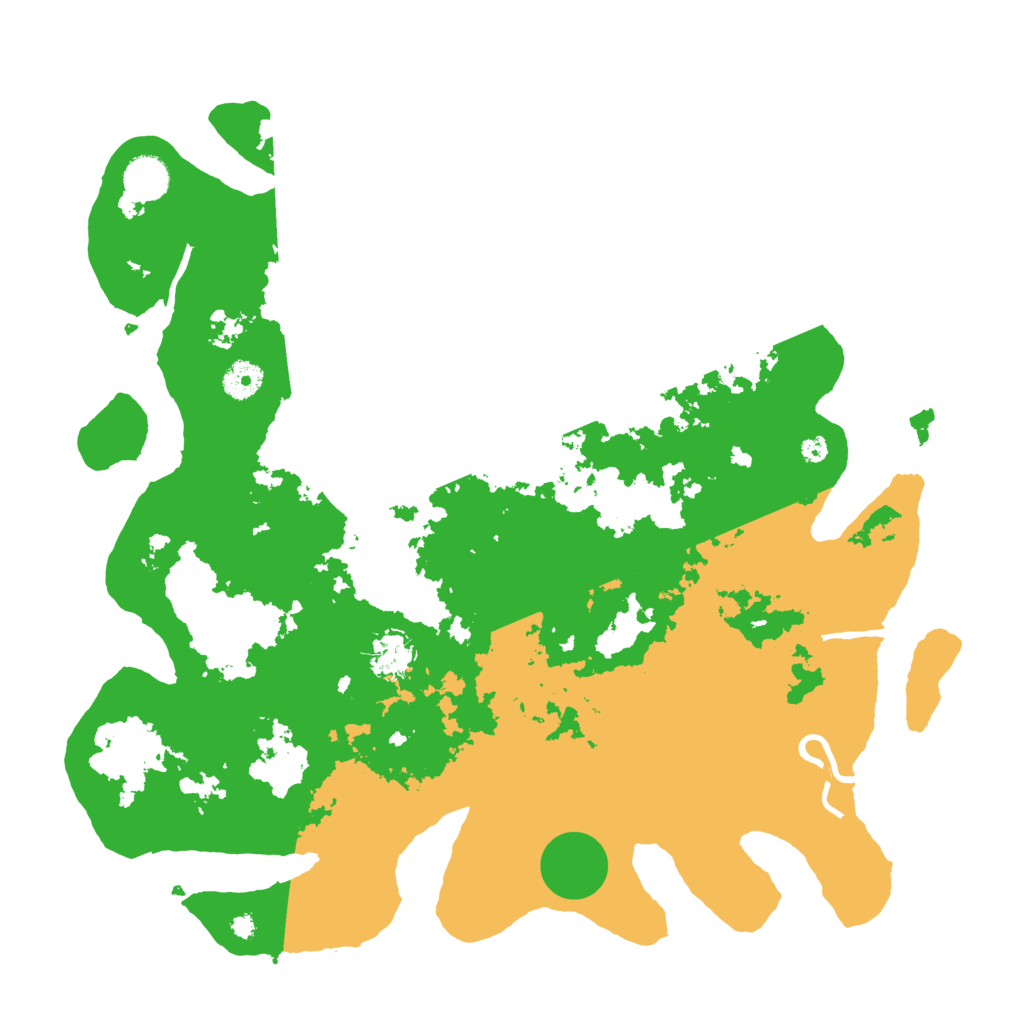 Biome Rust Map: Procedural Map, Size: 4000, Seed: 1825551234