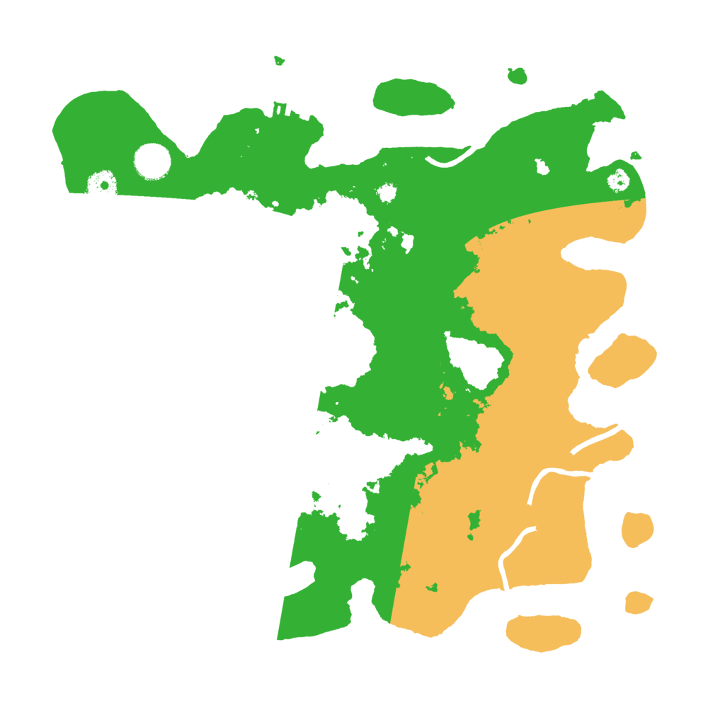 Biome Rust Map: Procedural Map, Size: 3500, Seed: 203258466