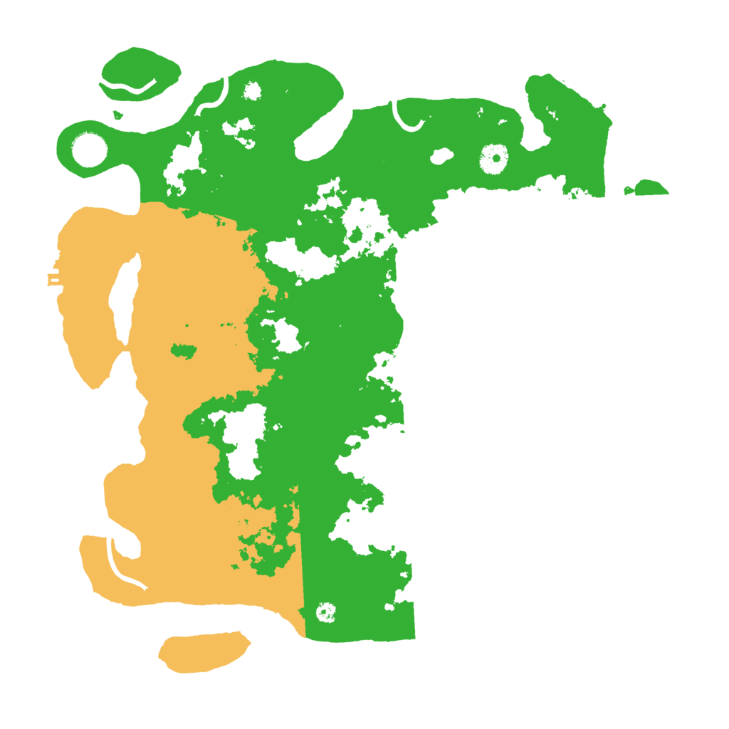 Biome Rust Map: Procedural Map, Size: 3700, Seed: 1807731314