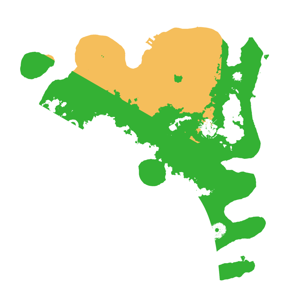 Biome Rust Map: Procedural Map, Size: 3000, Seed: 28897