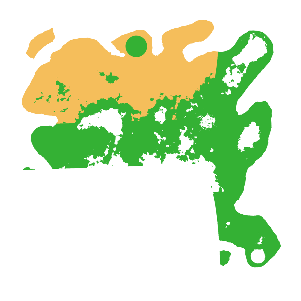 Biome Rust Map: Barren, Size: 3700, Seed: 79198046