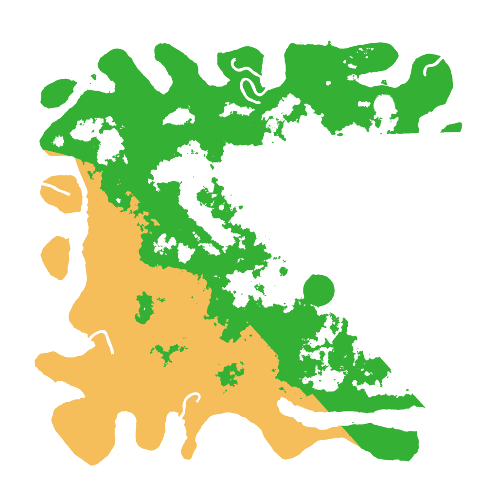 Biome Rust Map: Procedural Map, Size: 4200, Seed: 1807457027
