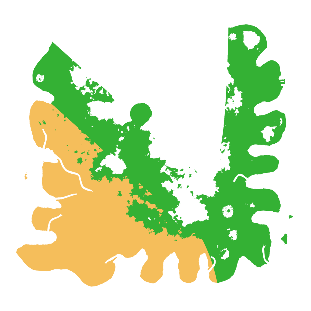 Biome Rust Map: Procedural Map, Size: 4000, Seed: 36103