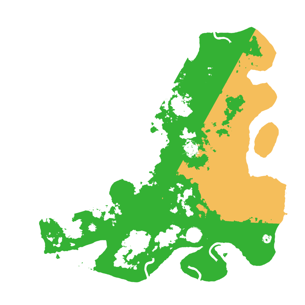 Biome Rust Map: Procedural Map, Size: 3500, Seed: 1757340069