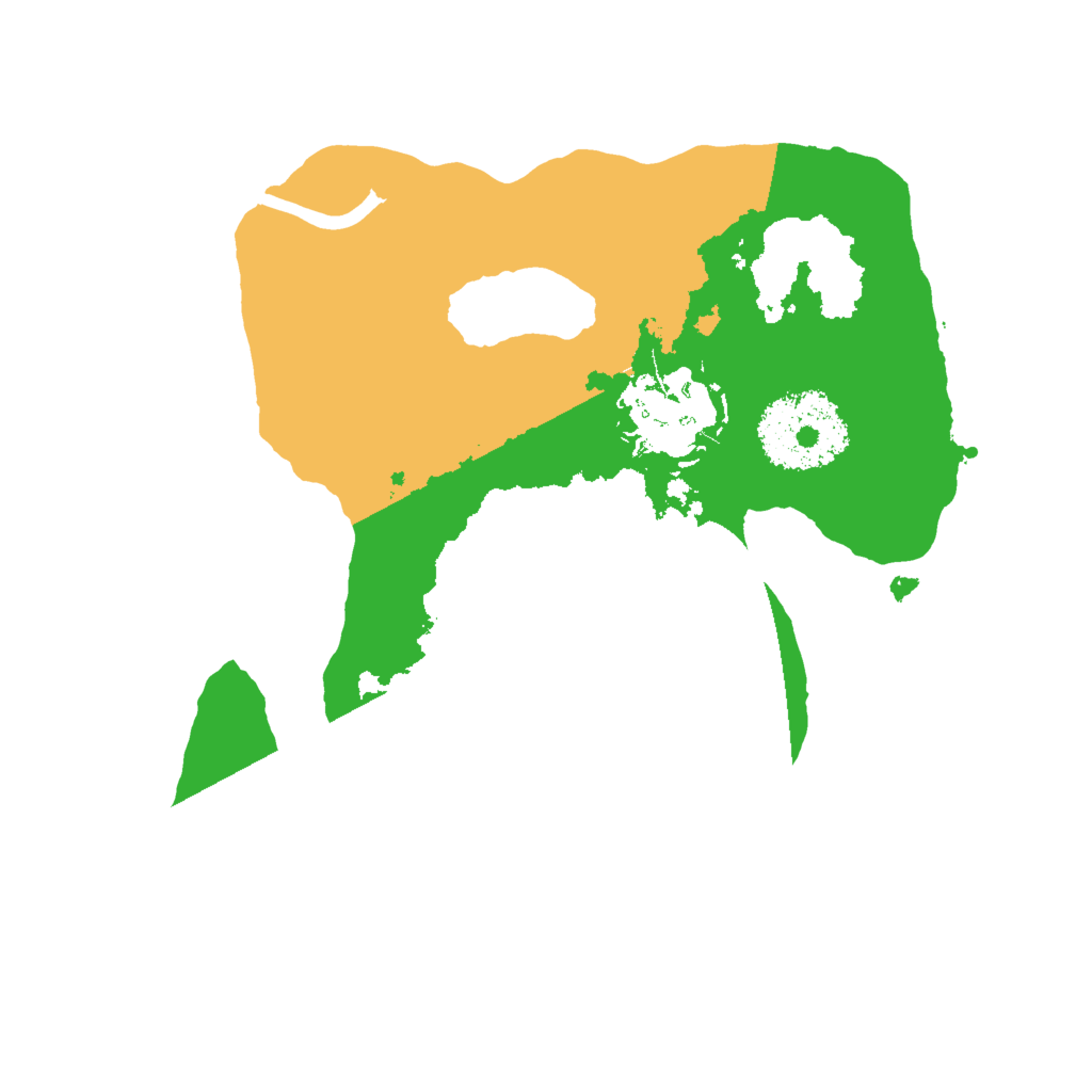 Biome Rust Map: Procedural Map, Size: 2000, Seed: 65220469