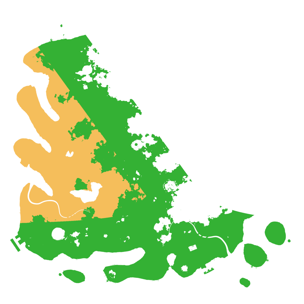 Biome Rust Map: Procedural Map, Size: 4250, Seed: 11831