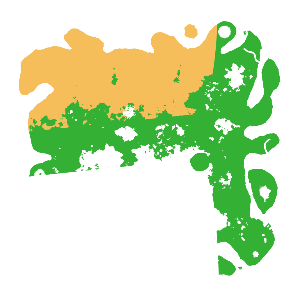 Biome Rust Map: Procedural Map, Size: 4300, Seed: 2206697