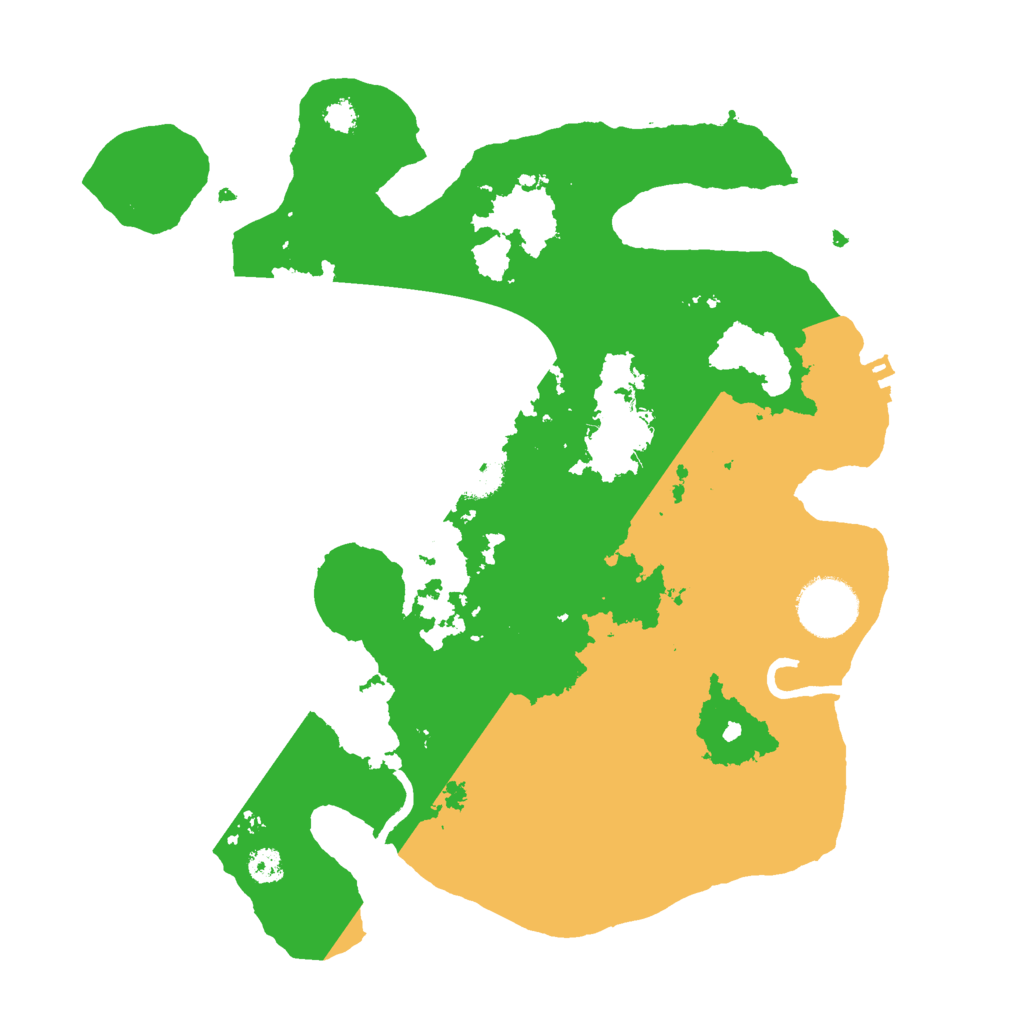 Biome Rust Map: Procedural Map, Size: 3000, Seed: 3240