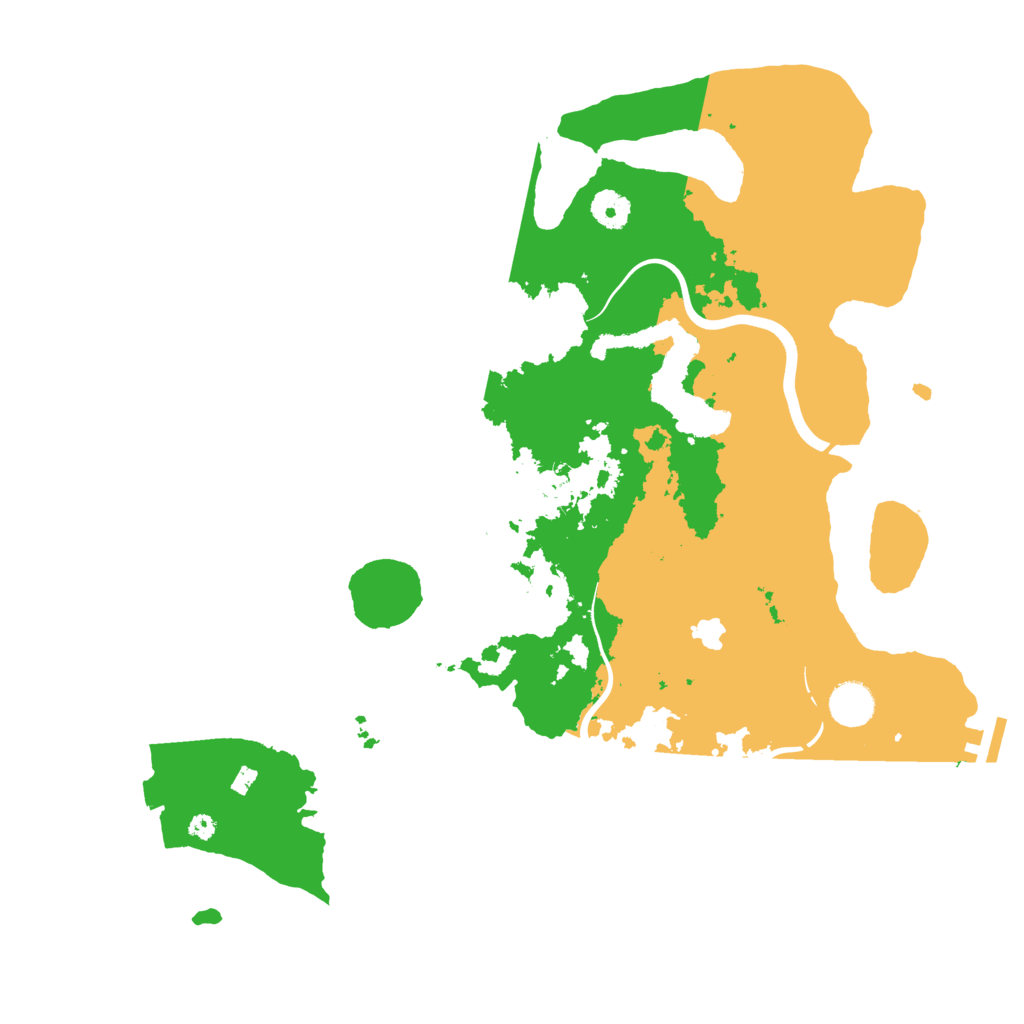 Biome Rust Map: Procedural Map, Size: 4000, Seed: 20040110