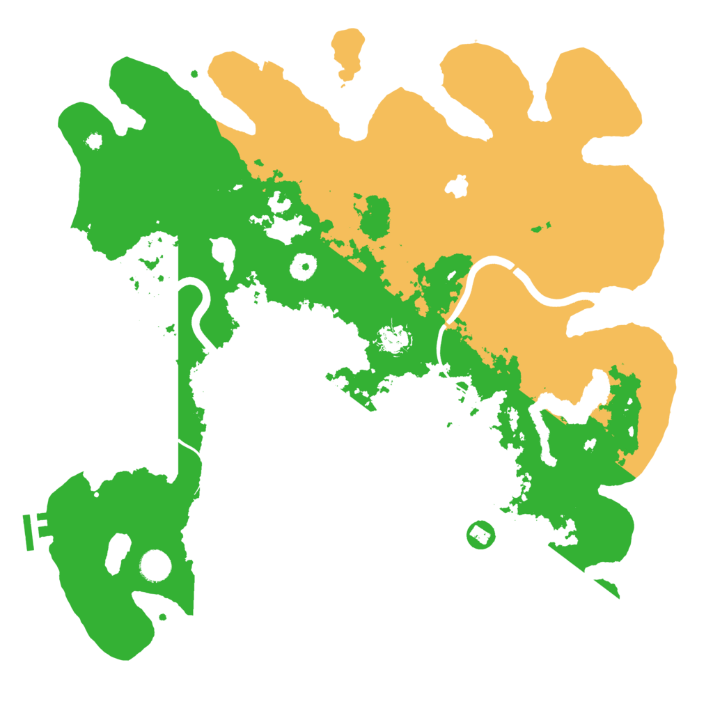 Biome Rust Map: Procedural Map, Size: 4000, Seed: 75125623