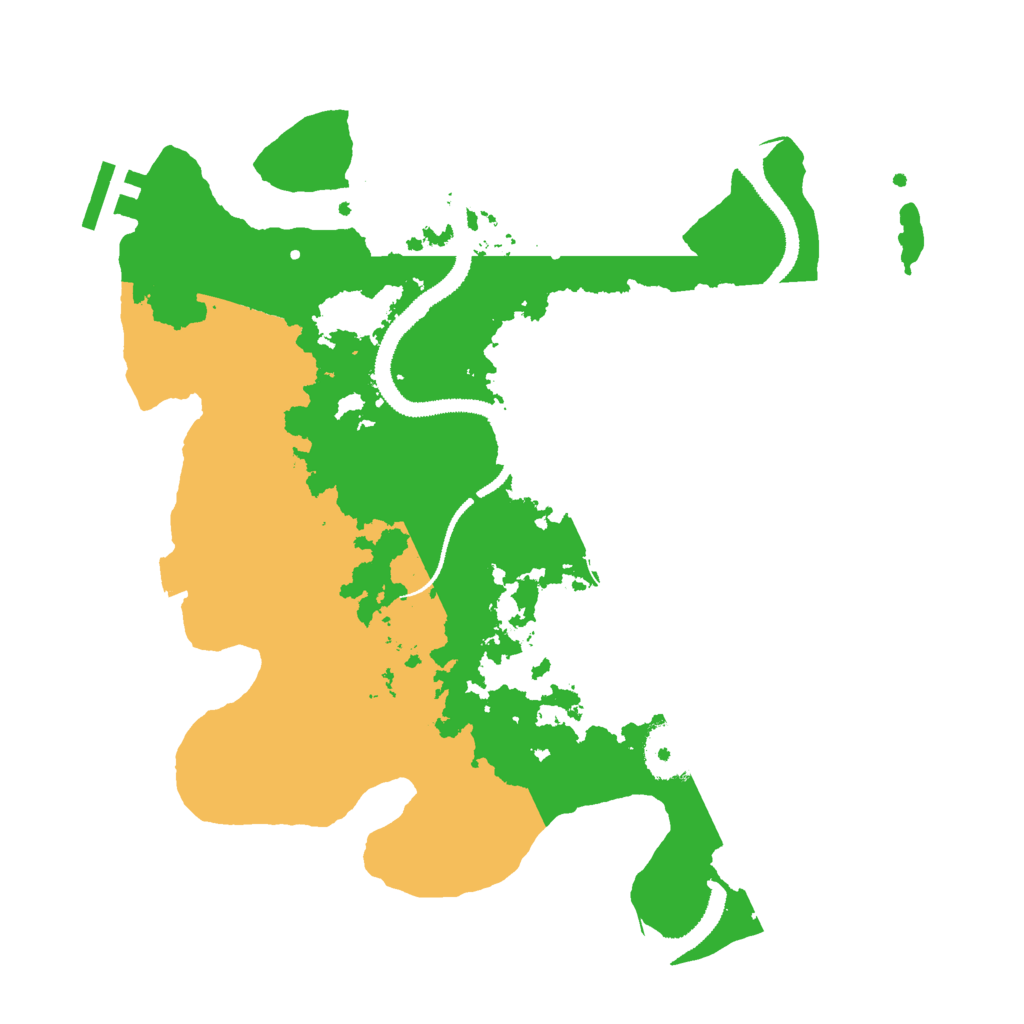 Biome Rust Map: Procedural Map, Size: 3000, Seed: 1038473830