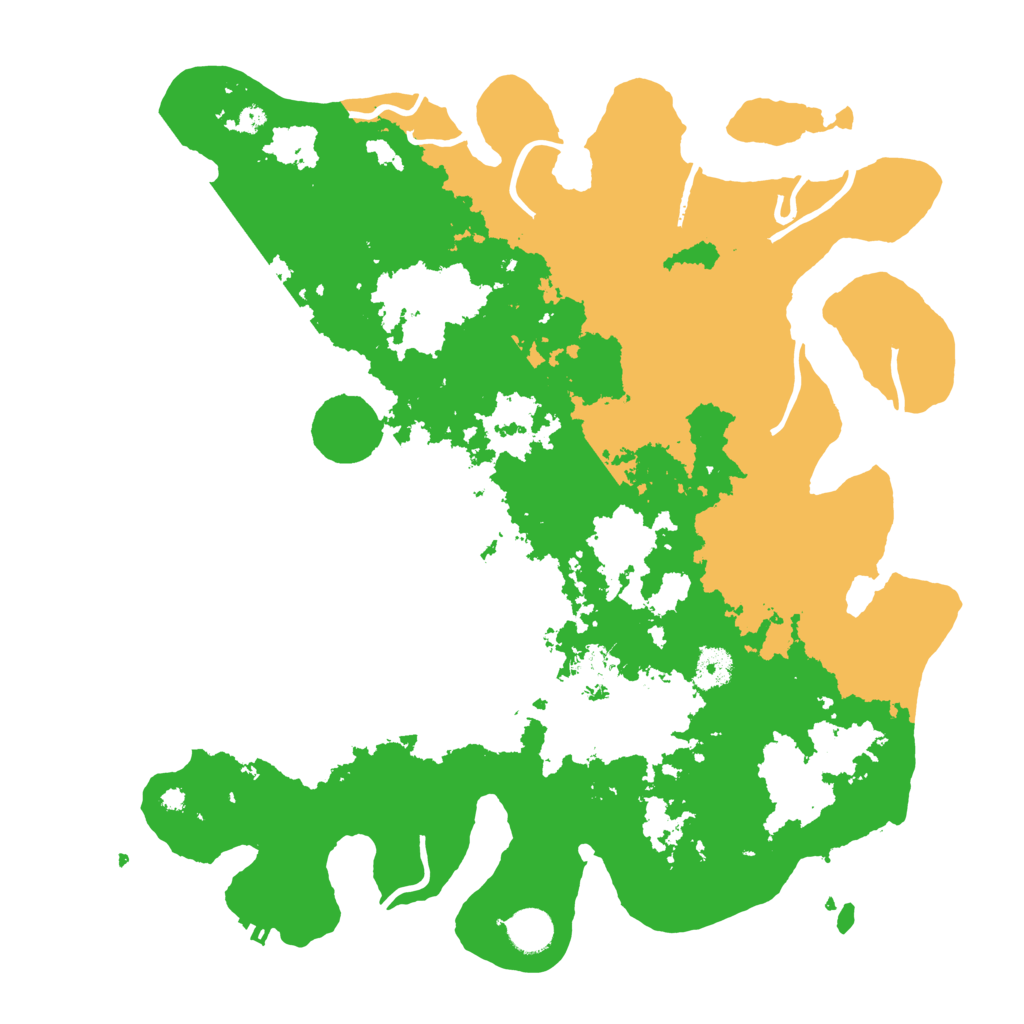 Biome Rust Map: Procedural Map, Size: 4000, Seed: 1676140777