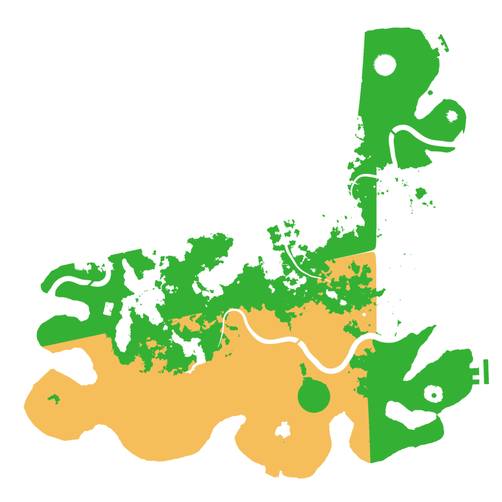 Biome Rust Map: Procedural Map, Size: 4100, Seed: 1097363504